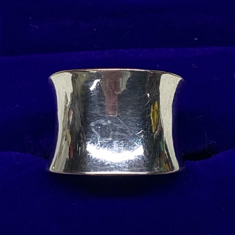 Sterling Silver Wide Band Ring